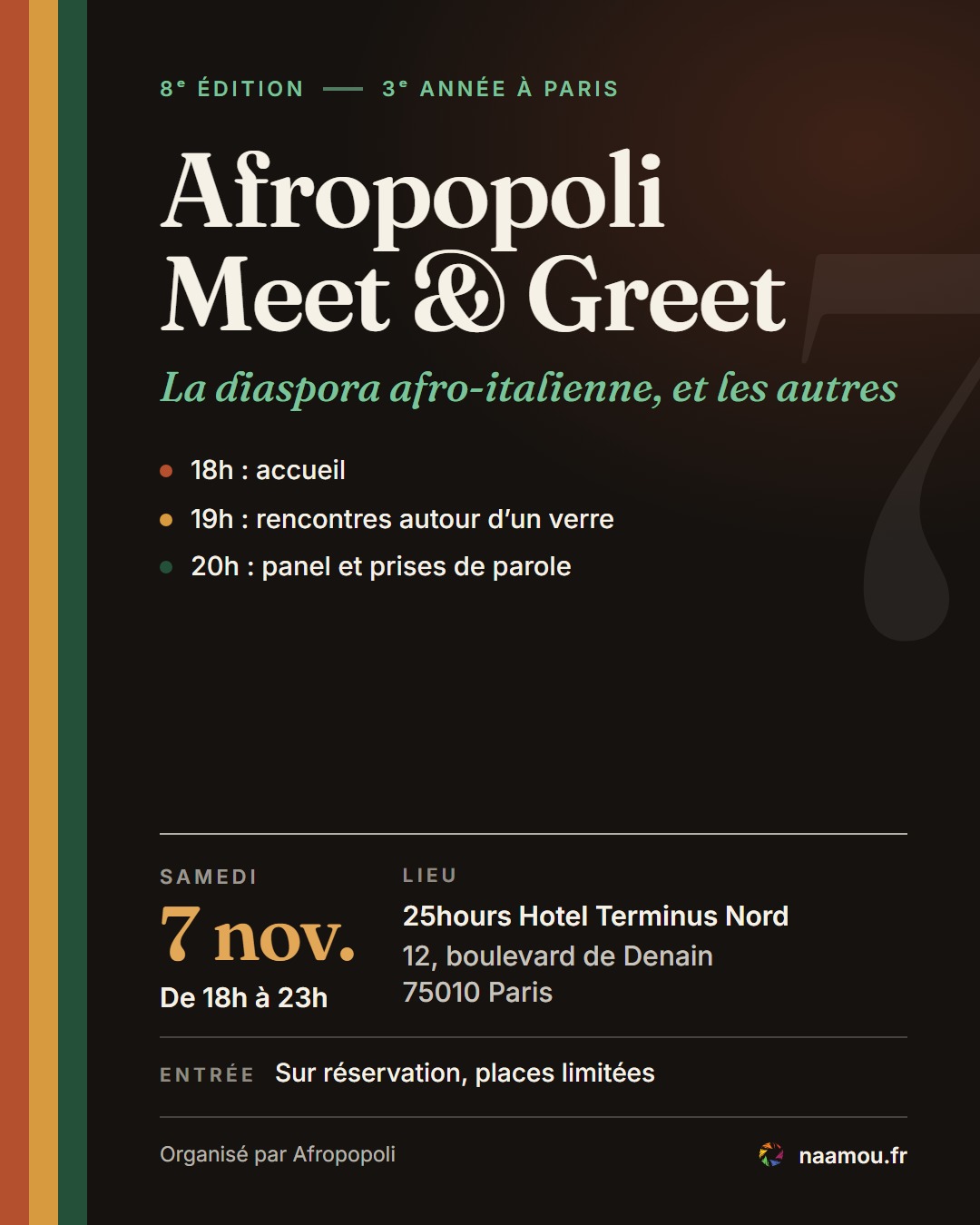 Afropopoli Meet & Greet, Paris