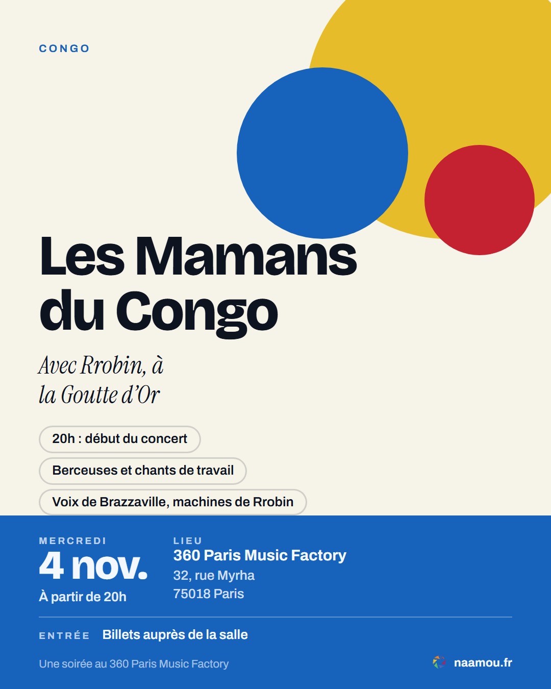 Les Mamans du Congo & Rrobin à Paris